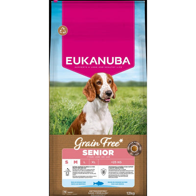 Eukanuba Senior Small/Medium Grain Free Ocean Fish 12 kg Eukanuba