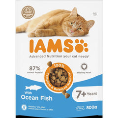 Iams Cat Senior with Ocean Fish 800g Iams