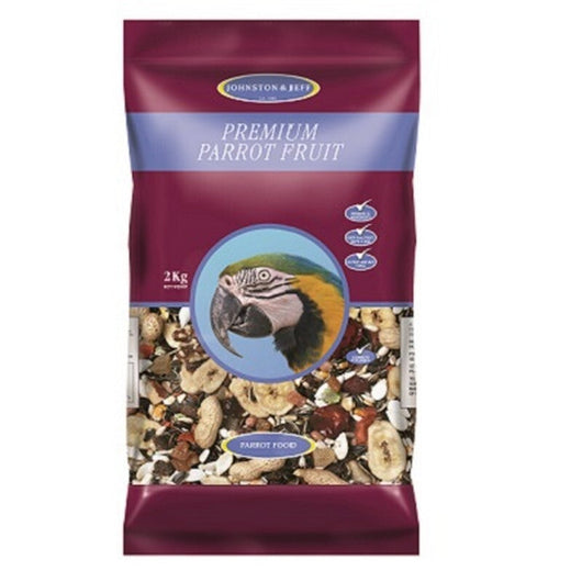Johnston & Jeff Premium Parrot Fruit 2kg x 6 Johnston & Jeff