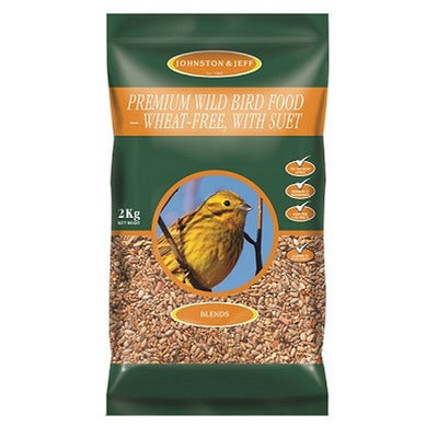 Johnston & Jeff Premium Wild Bird Husk Free 2kg x 6 Johnston & Jeff