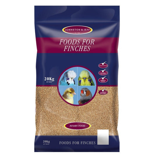 Johnston & Jeff ABZ Finch Seed 20kg Johnston & Jeff
