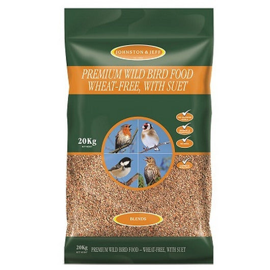 Johnston & Jeff Premium Wild Bird Husk Free 20kg Johnston & Jeff