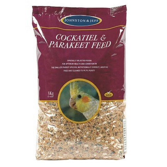 Johnston & Jeff Cockatiel & Parakeet Mix 3kg Johnston & Jeff