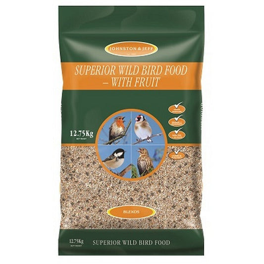 Johnston & Jeff Superior Wild Bird Husk Free 12.75kg Johnston & Jeff