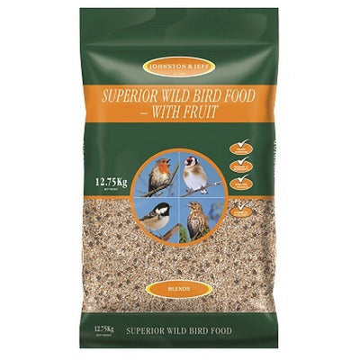 Johnston & Jeff Superior Wild Bird Husk Free 12.75kg Johnston & Jeff