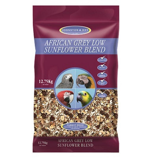 Johnston & Jeff Low Sunflower African Grey 12.75kg Johnston & Jeff