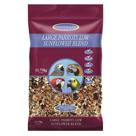 Johnston & Jeff Low Sunflower Light Parrots 12.75kg Johnston & Jeff
