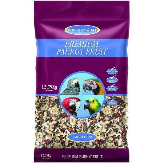 Johnston & Jeff Premium Parrot Fruit Mix 12.75kg Johnston & Jeff