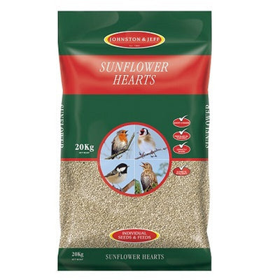 Johnston & Jeff Sunflower Hearts 20kg Johnston & Jeff