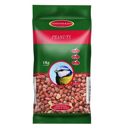 Johnston & Jeff Premium Peanuts 1kg x 12 Johnston & Jeff