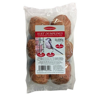 Johnston & Jeff Suet Dumplings Wrapped 100g x 6 x 12 Johnston & Jeff