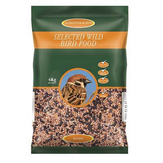 JJ Wild Bird Food 4kg Johnston & Jeff