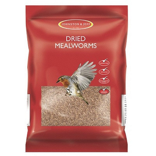 Johnston & Jeff Mealworms 1kg Johnston & Jeff
