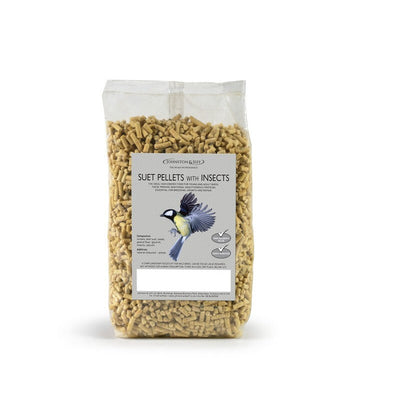 Johnston & Jeff Suet Pellets with Insects 1kg x 12 Johnston & Jeff