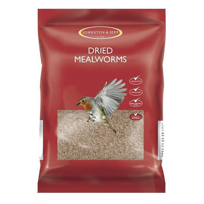 Johnston & Jeff Dried Mealworm 100g x 12 Johnston & Jeff