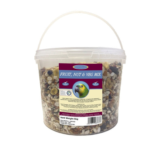 Johnston & Jeff Fruit Nut & Veg Mix Tub 5kg Johnston & Jeff