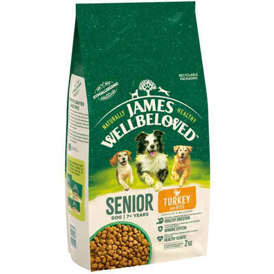 James Wellbeloved Senior Turkey & Rice 2kg James Wellbeloved