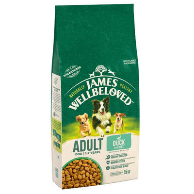 James Wellbeloved Adult Duck & Rice 15kg James Wellbeloved