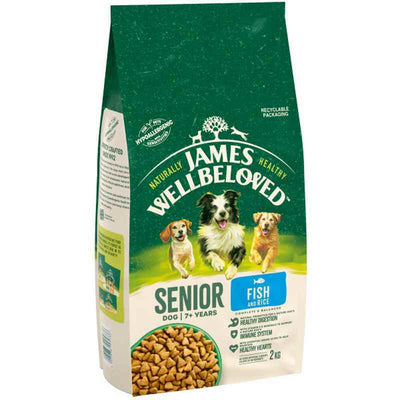 James Wellbeloved Senior Fish & Rice 2kg James Wellbeloved