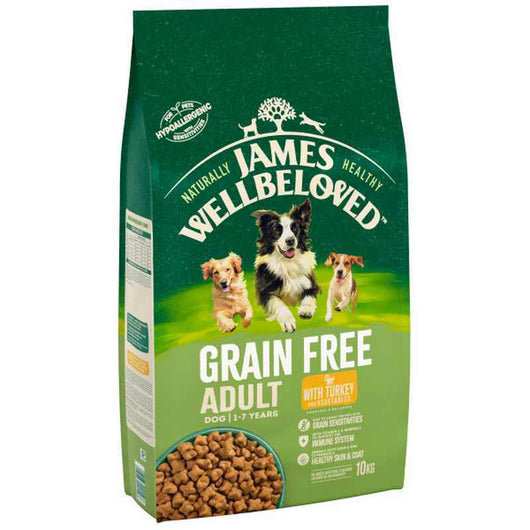 James Wellbeloved Adult Grain Free Turkey & Vegetable 10kg James Wellbeloved