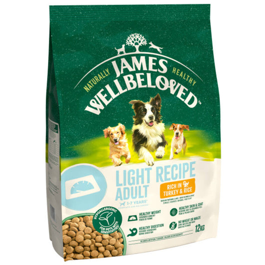 James Wellbeloved Adult Light Turkey & Rice 12kg James Wellbeloved
