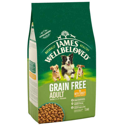 James Wellbeloved Adult Grain Free Turkey & Vegetable 1.5kg James Wellbeloved