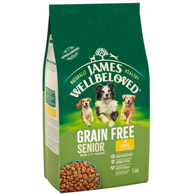James Wellbeloved Senior Grain Free Lamb & Vegetable 1.5kg James Wellbeloved