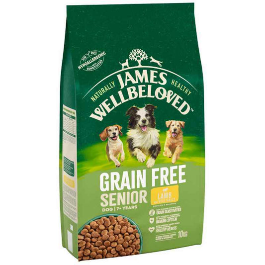 James Wellbeloved Senior Grain Free Lamb & Vegetable 10kg James Wellbeloved