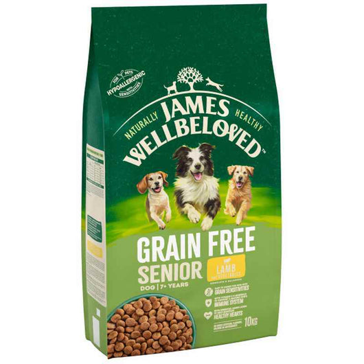 James Wellbeloved Senior Grain Free Lamb & Vegetable 10kg James Wellbeloved