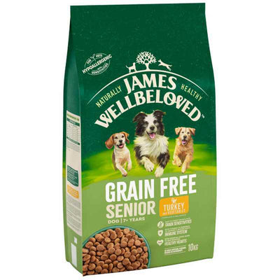 James Wellbeloved Senior Grain Free Turkey & Vegetable 10kg James Wellbeloved