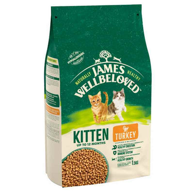James Wellbeloved Kitten Turkey 1.5kg James Wellbeloved