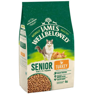 James Wellbeloved Senior Cat Turkey 4kg James Wellbeloved