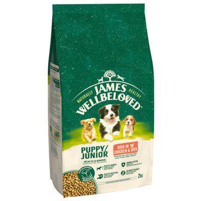 James Wellbeloved Puppy Chicken & Rice 2kg James Wellbeloved