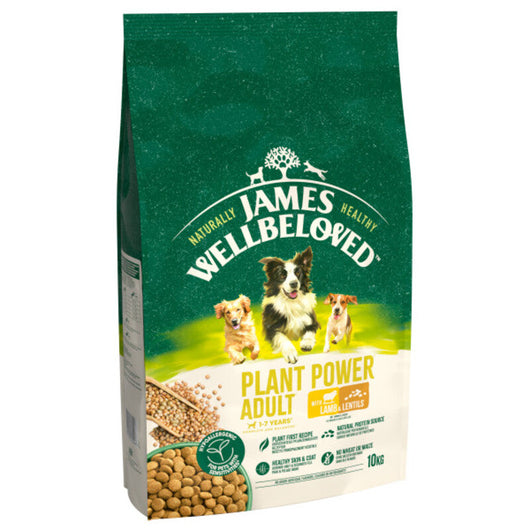 James Wellbeloved Adult Plant Power with Lamb 10kg James Wellbeloved