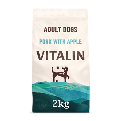 Vitalin Adult Pork with Apple 2kg x 4 Vitalin