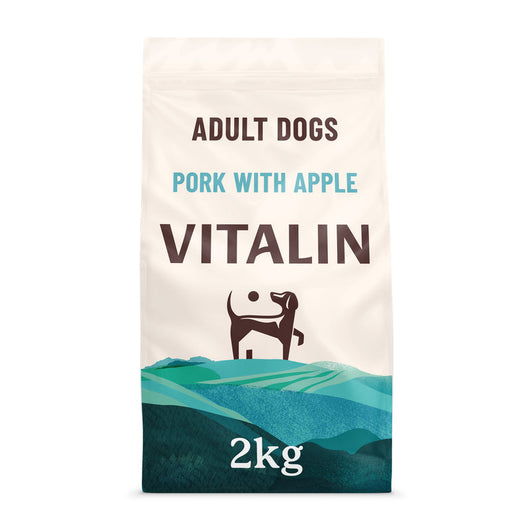 Vitalin Adult Pork with Apple 2kg x 4 Vitalin