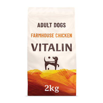 Vitalin Adult Farmhouse Chicken 2kg x 4 Vitalin