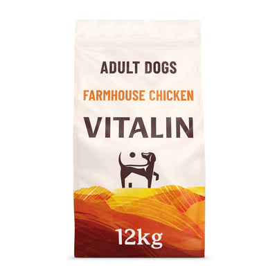 Vitalin Adult Farmhouse Chicken 12kg Vitalin