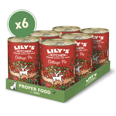 Lilys Kitchen Cottage Pie Tin 400g x 6 Lily's Kitchen