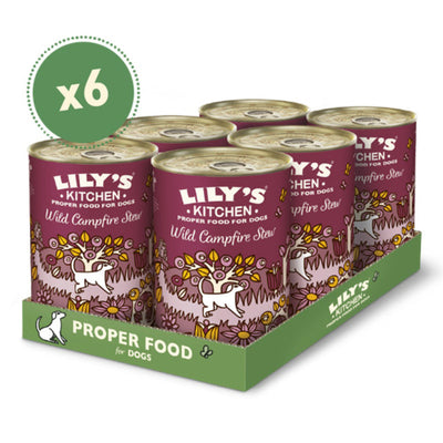 Lilys Kitchen Wild Campfire Stew Tins 400g x 6 Lily's Kitchen