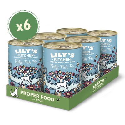 Lilys Kitchen Fishy Fish Pie with Peas Tins 400g x 6 Lily's Kitchen