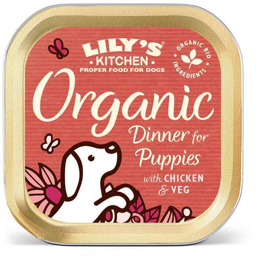 Lilys Kitchen Organic Dinner for Puppies Foil 150g x 11 Lily's Kitchen