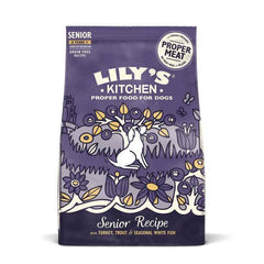 Lilys Kitchen Senior Recipe Turkey & Trout Dog 1kg Lily's Kitchen