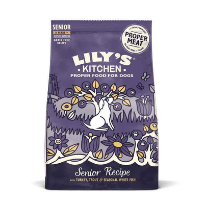 Lilys Kitchen Senior Recipe Turkey & Trout Dog 2.5kg Lily's Kitchen
