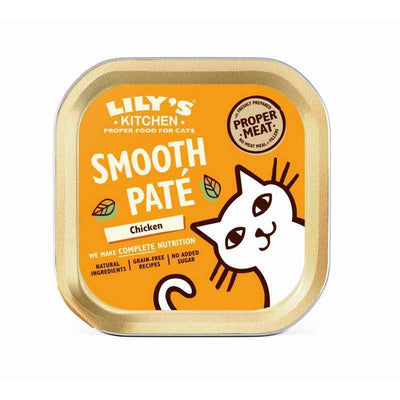 Lilys Kitchen Cat Smooth Pate Chicken Foil 85g x 19 Lily's Kitchen