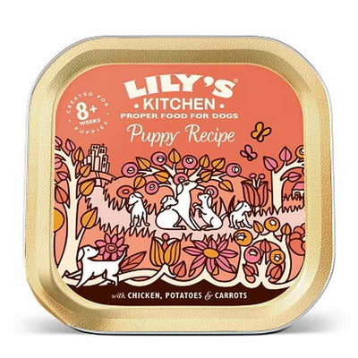 Lilys Kitchen Puppy Recipe Chicken Foil 150g x 10 Lily's Kitchen