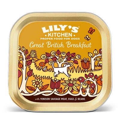 Lilys Kitchen Great British Breakfast Foil 150g x 10 Lily's Kitchen