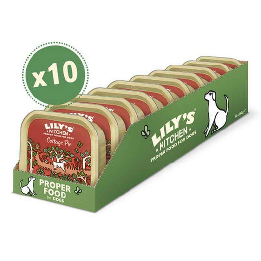 Lilys Kitchen Cottage Pie Foil 150g x 10 Lily's Kitchen