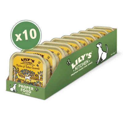 Lilys Kitchen Chicken & Turkey Casserole Foil 150g x 10 Lily's Kitchen