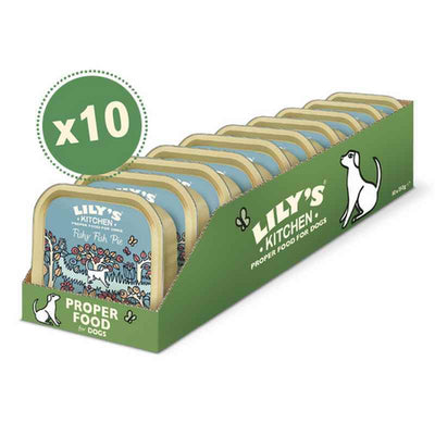 Lilys Kitchen Fishy Fish Pie Foil 150g x 10 Lily's Kitchen